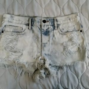 Misses Abercrombie & Fitch Destroyed Jean Shorts